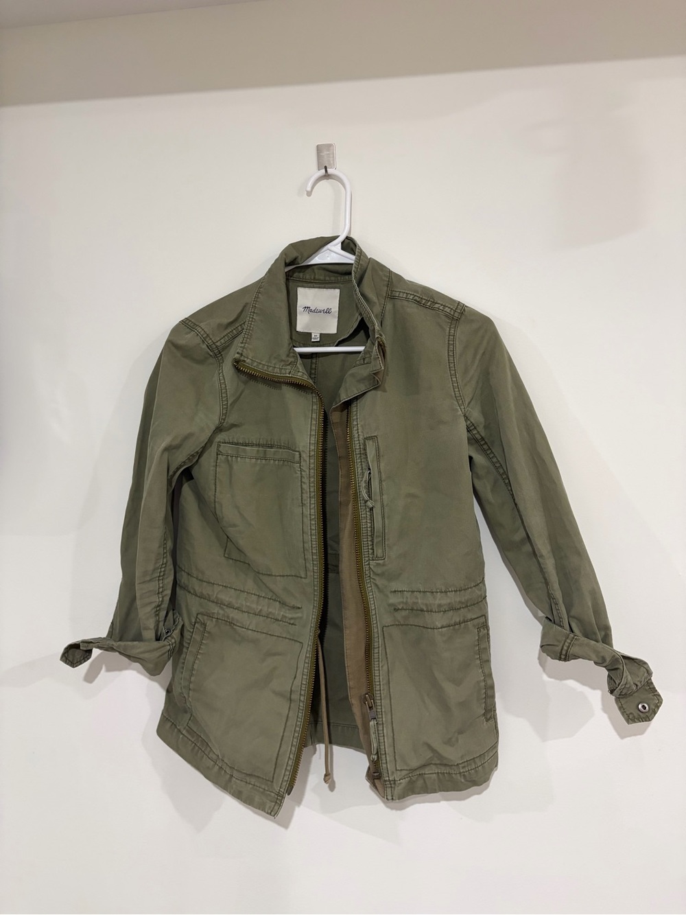 Madewell Light Olive Field Jacket